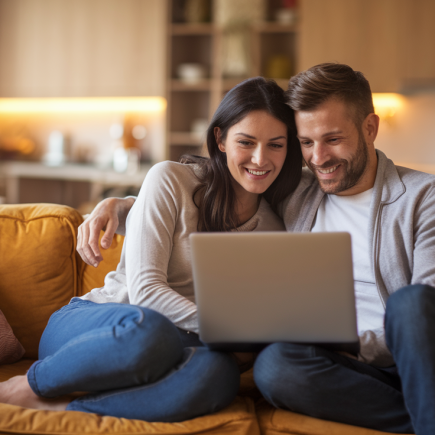 couple-canape-ordinateur-complicite