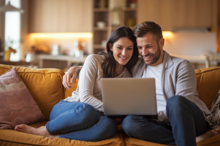 couple-canape-ordinateur-complicite