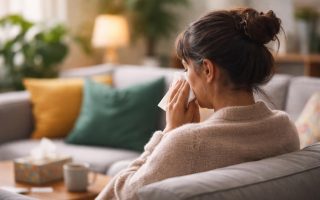 personne-canape-mouchoir-plantes-coussins