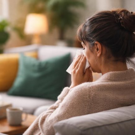 personne-canape-mouchoir-plantes-coussins