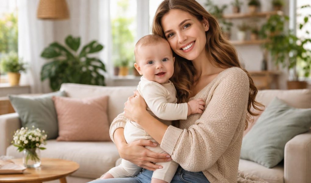 mere-bebe-salon-lumineux-plantes