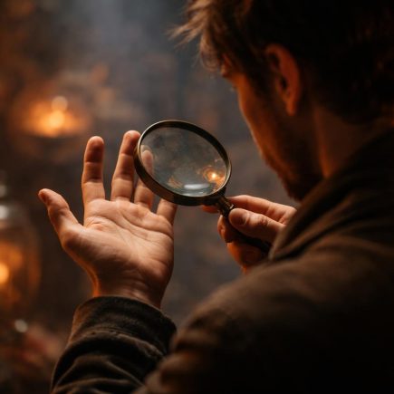 personne-main-loupe-ambiance-mystique