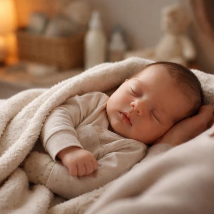 bebe-pyjama-couverture-bras-parent