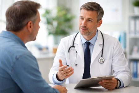 medecin-patient-cabinet-medical-discussion