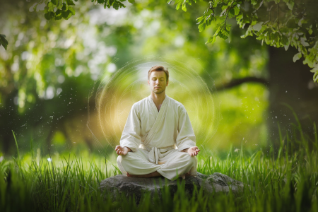 guerisseur-medite-nature-rayons-soleil