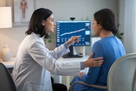 medecin-patiente-graphique-bureau-medical