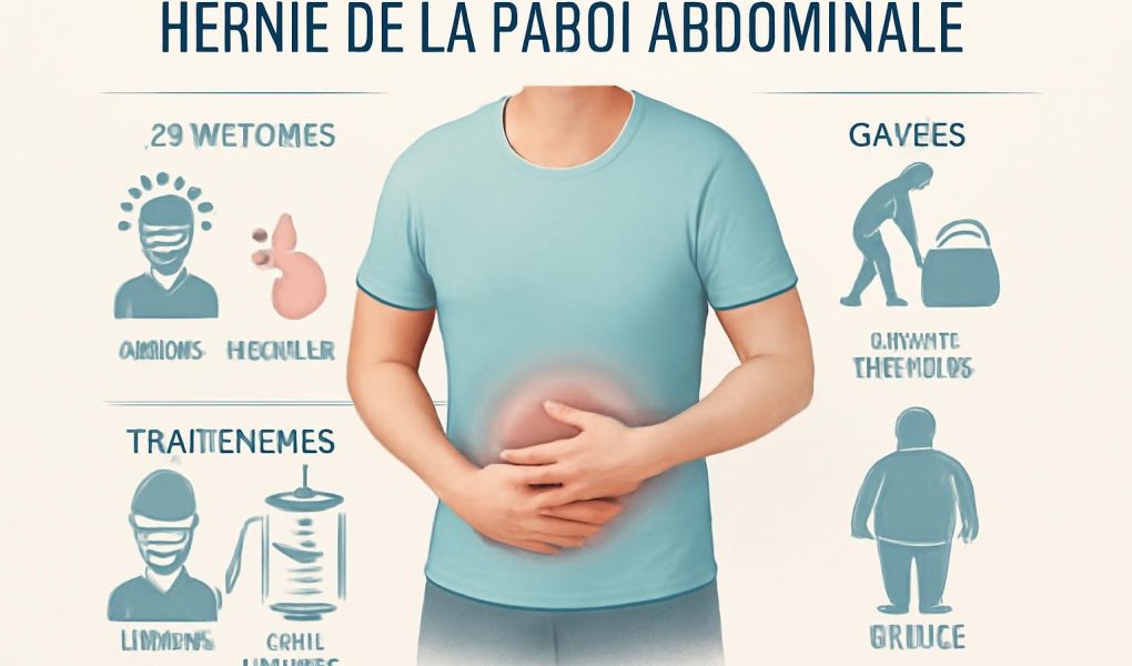 Qu'est-ce qu'une hernie de la paroi abdominale exactement ?