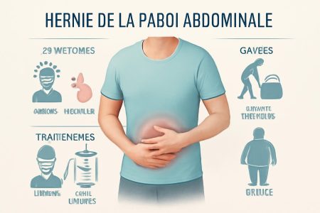Qu'est-ce qu'une hernie de la paroi abdominale exactement ?